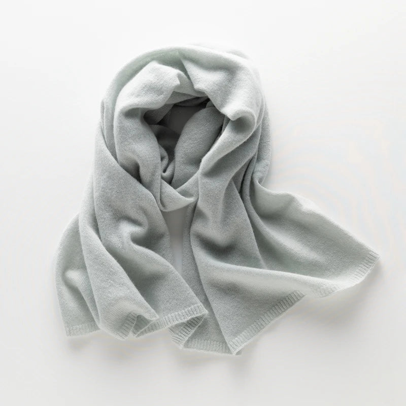 women's winter cashmere scarf, view 5 - MRSLM
