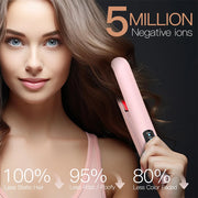 cordless hair straightener and curler, view 6 - MRSLM