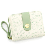 Cute cat compact wallet, view 2 - MRSLM