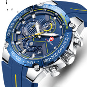 men's luminous sports watch, view 2 - MRSLM