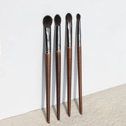 4pcs goat hair makeup brush set, view 4 - MRSLM