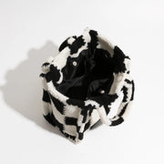 faux fur tote bag, view 7 - MRSLM