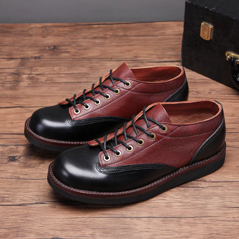 men's Goodyear cow leather shoes, view 2 - MRSLM