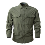 Quick-drying multi-pocket outdoor shirt, view 10 - MRSLM