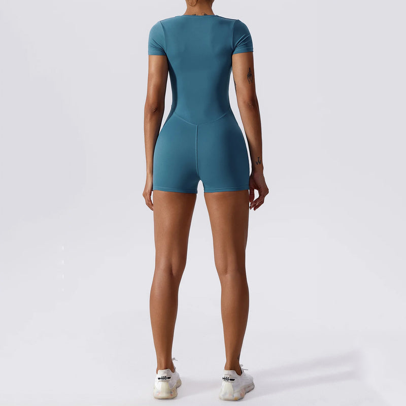 Women's yoga bodysuit, view 20 - MRSLM