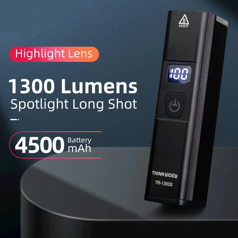 1300 lumen bike headlight, view 6 - MRSLM