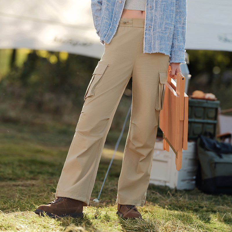 casual wide leg pants for women, view 2 - MRSLM