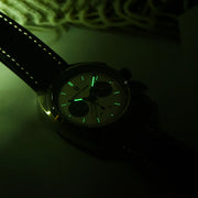 men's panda dial chronograph watch, view 9 - MRSLM