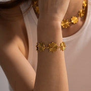 gold palace-style bracelet, view 4 - MRSLM