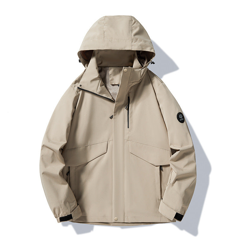 thin hooded hiking jacket - MRSLM