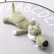 plush squeaky puppy dog chew toy, view 9 - MRSLM