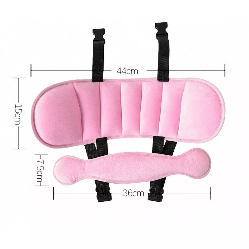 adjustable baby car seat neck support and sleep pillow, view 12 - MRSLM
