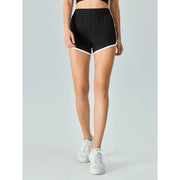 Women's cool cotton yoga shorts, view 6 - MRSLM