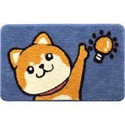 Cartoon flocking non-slip bathroom mat, view 8 - MRSLM