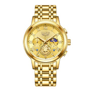 Men's steel belt quartz watch, view 4 - MRSLM