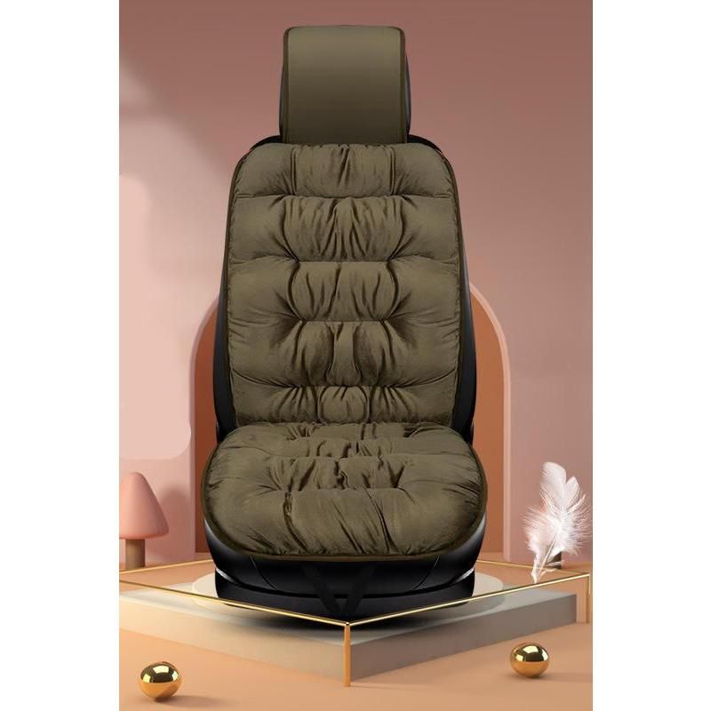 all-season plush car seat cushion, view 6 - MRSLM
