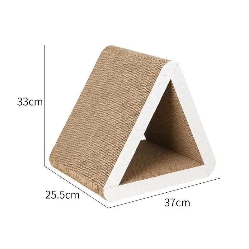 large triangle cat scratching board, view 7 - MRSLM
