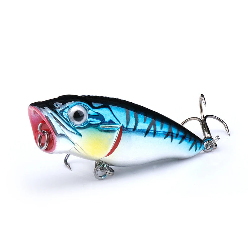 mini popper fishing lure topwater, view 3 - MRSLM