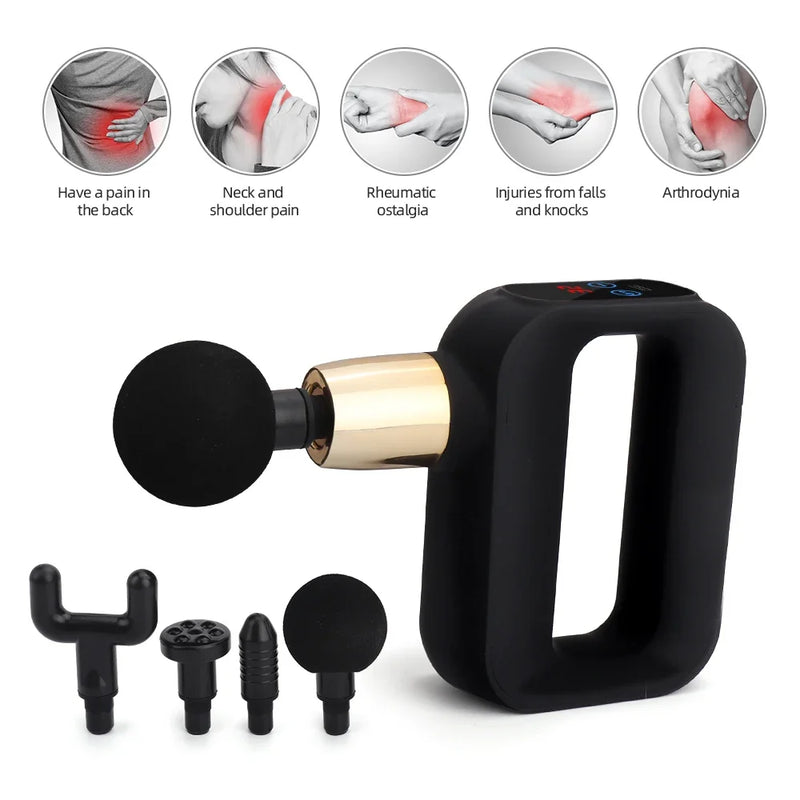 portable mini massage gun, view 4 - MRSLM