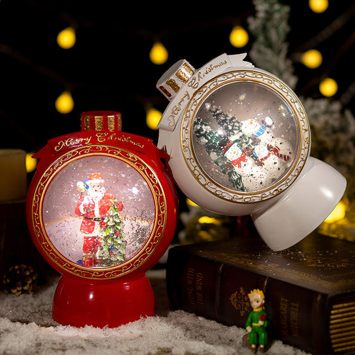 Christmas snow ball music box - MRSLM