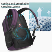 waterproof laptop backpack 15.6 inch, view 6 - MRSLM
