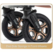 5-in-1 foldable baby stroller, view 10 - MRSLM