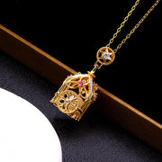 pumpkin carriage birdcage pendant - MRSLM