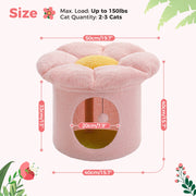 luxury double-deck cat bed, view 4 - MRSLM