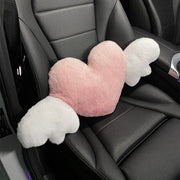 heart-shaped car headrest cushion, view 3 - MRSLM