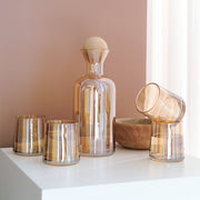 multi-color heat-resistant glass cup set, view 3 - MRSLM