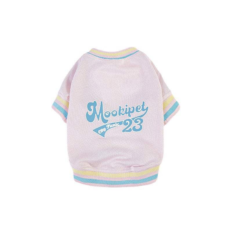 stylish dog summer hoodie, view 2 - MRSLM