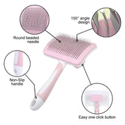 self-cleaning cat brush, view 8 - MRSLM
