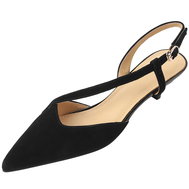 High heel leather sandals, view 11 - MRSLM