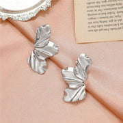 geometric stud earrings, view 6 - MRSLM