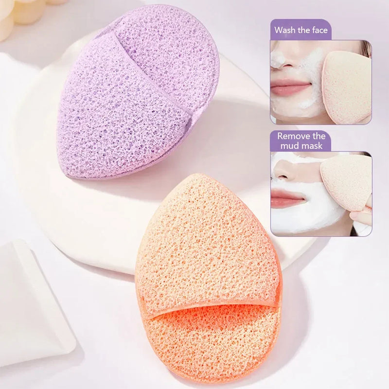 natural face wash cleansing puff, view 5 - MRSLM