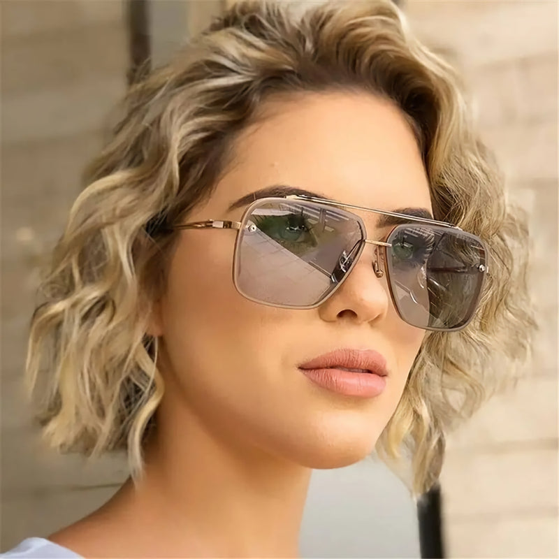 men's gradient pilot sunglasses, view 16 - MRSLM
