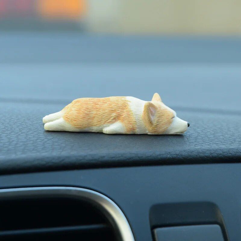 cute corgi dashboard ornament, view 21 - MRSLM