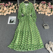 Long chiffon vacation dress, view 5 - MRSLM