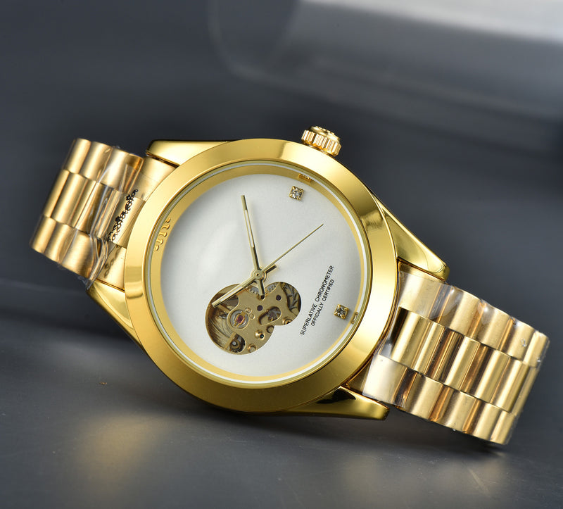 men's hollow mechanical casual watch - MRSLM