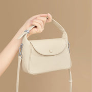 Elegant small square shoulder bag, view 5 - MRSLM