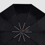 automatic wooden handle umbrella, view 7 - MRSLM