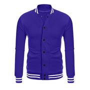 men's baseball uniform flight jacket, view 6 - MRSLM