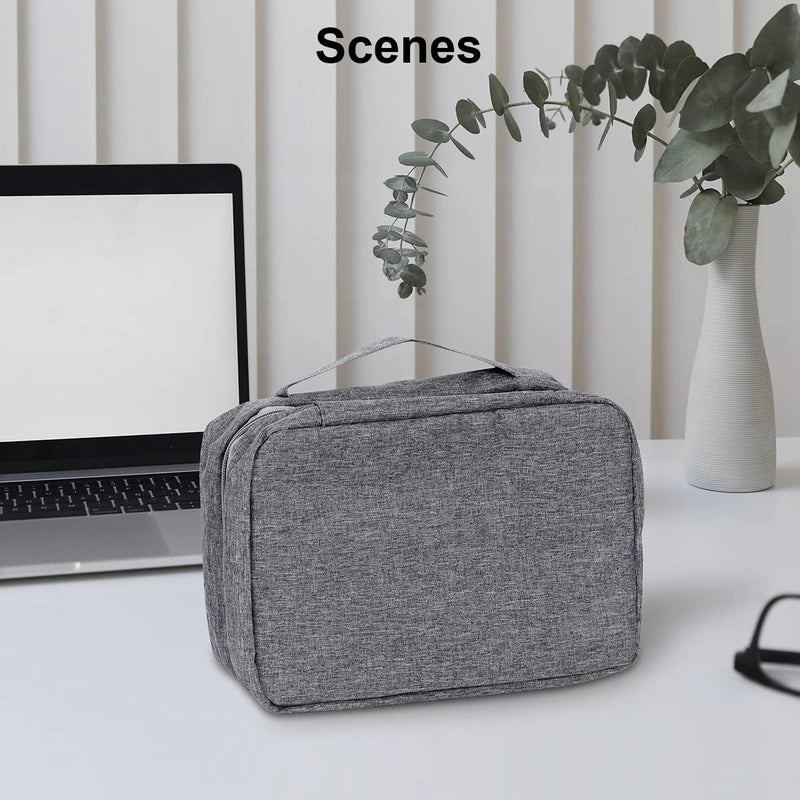 waterproof folding toiletry bag, view 4 - MRSLM