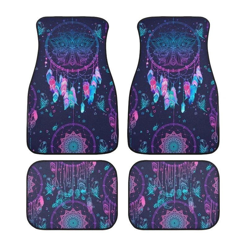 dreamcatcher car floor mats, view 7 - MRSLM