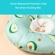soft cotton pet protective cone, view 5 - MRSLM