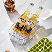 ice cube tray with lid and bin, view 4 - MRSLM