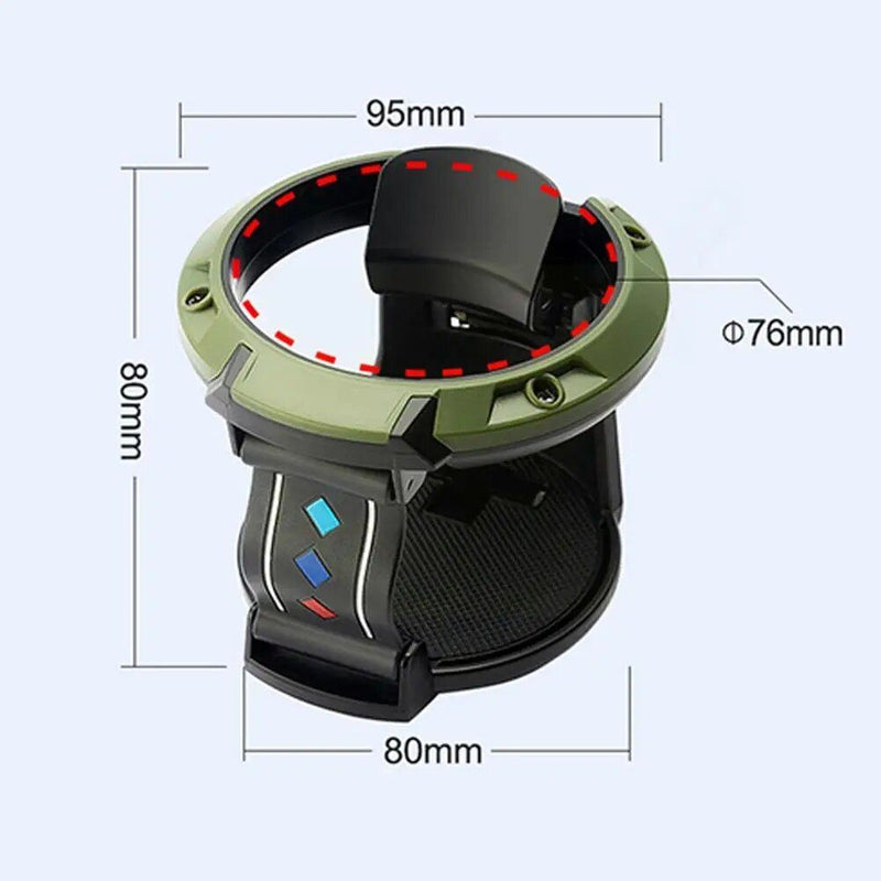 car air vent cup and phone holder, view 5 - MRSLM