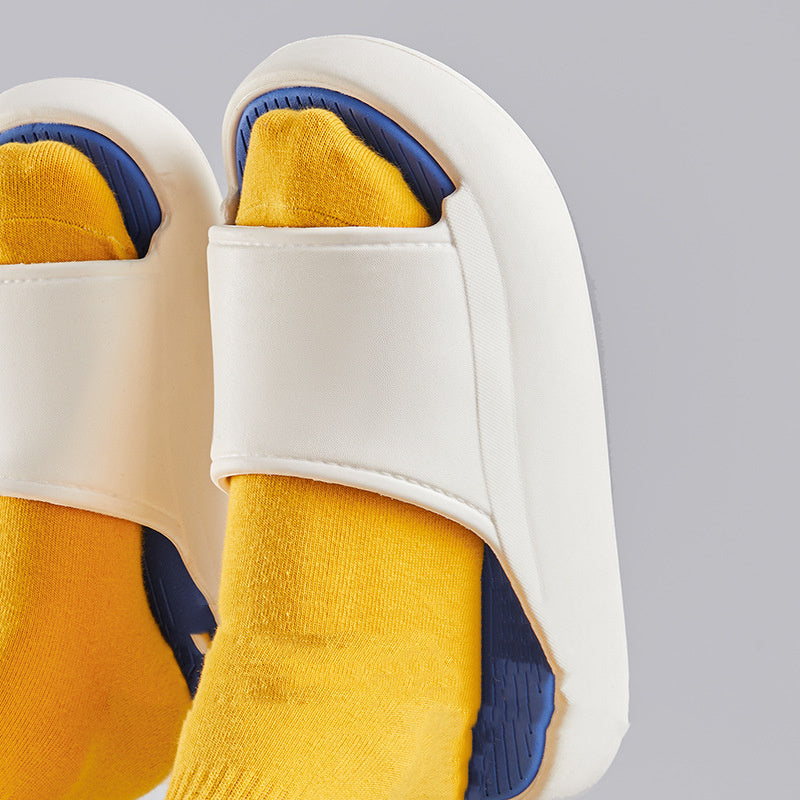 thick sole EVA couple slippers, view 3 - MRSLM