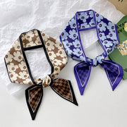 silk scarf hair band, view 14 - MRSLM