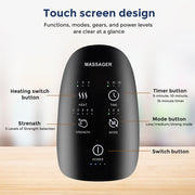 electric hand massager with air compression, view 6 - MRSLM